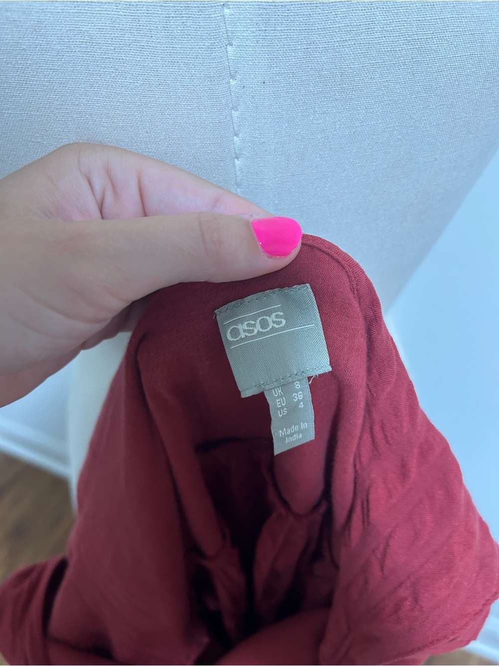 ASOS Red Maxi Dress - Picture 5 of 5